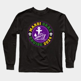 Mardi Gras Cruise 2024 Long Sleeve T-Shirt